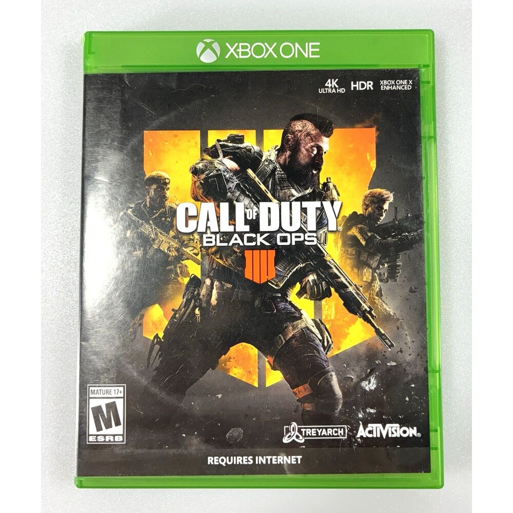 Call of Duty Black Ops 4 Microsoft Xbox One Disc & Case Tested